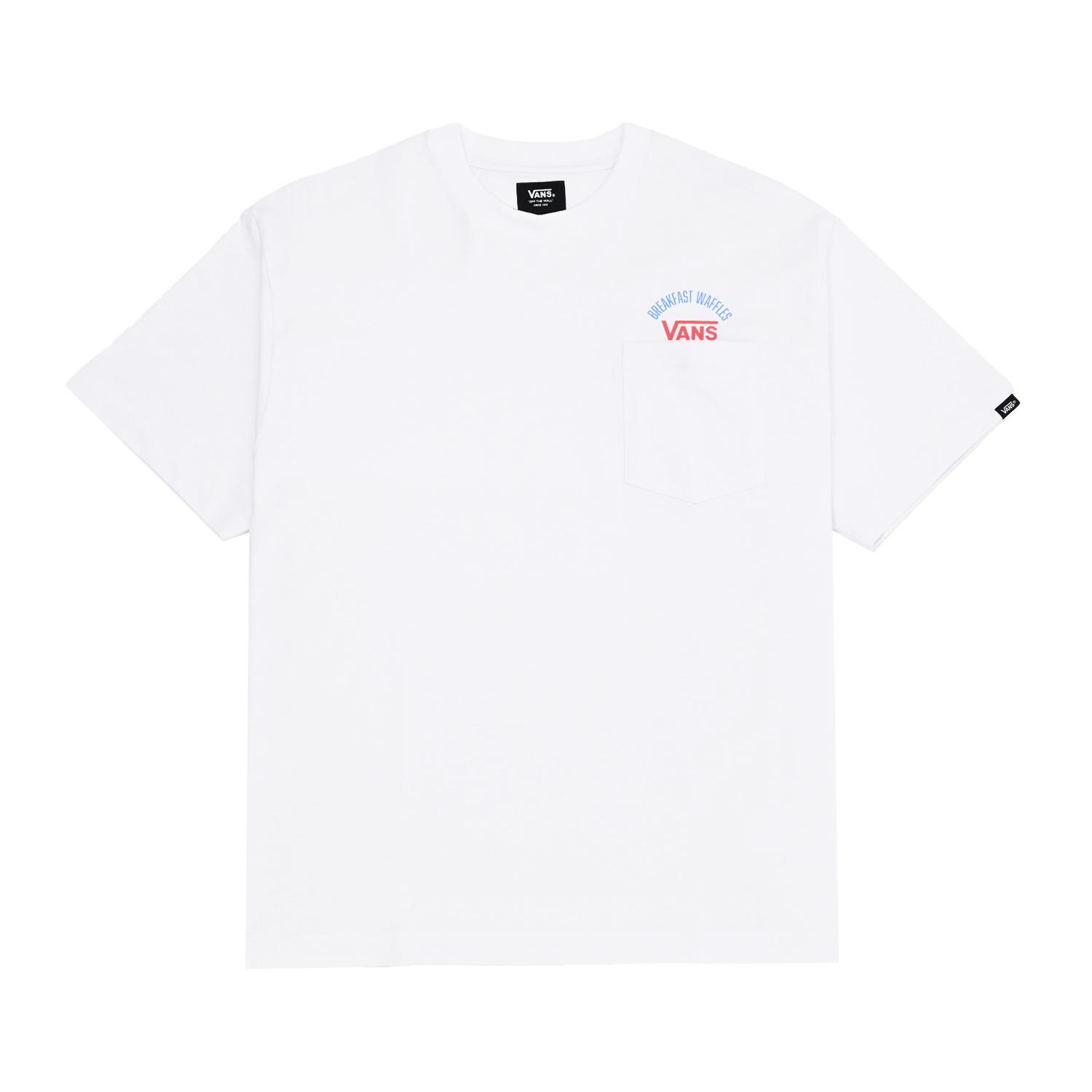 VANSアパレル(WJ)】 ヴァンズ M Breakfast Waffles PKT TEE ショート 