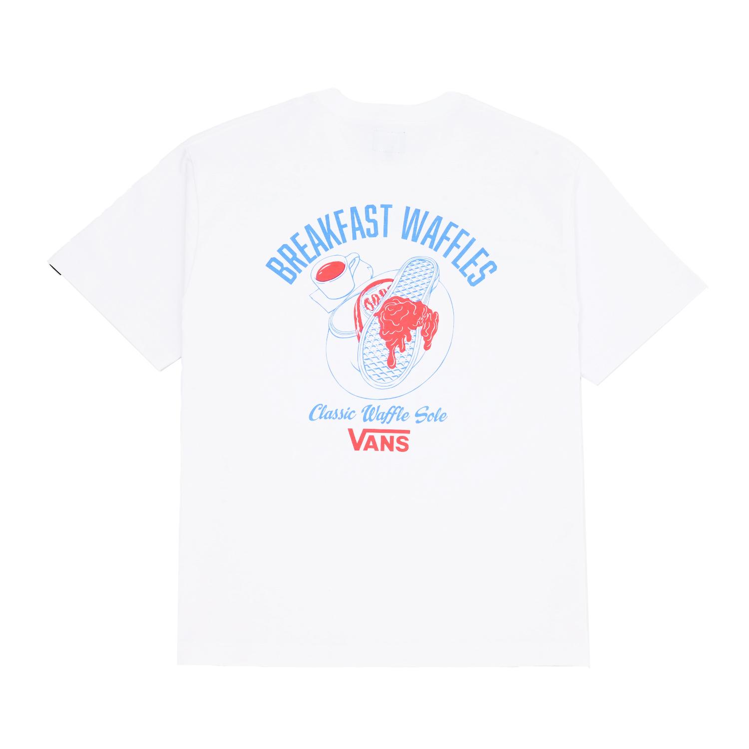 VANSアパレル(WJ)】 ヴァンズ M Breakfast Waffles PKT TEE ショート 