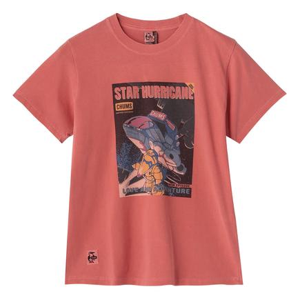 CHUMS チャムススターハリケーンTシャツ