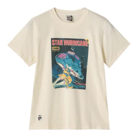 CHUMS チャムススターハリケーンTシャツ