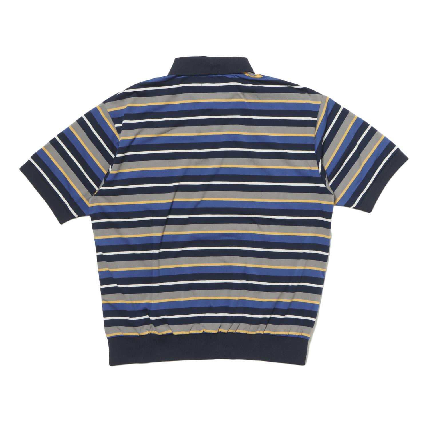 VANSアパレル(WJ)】 ヴァンズ M CAVEJERSEY Border PoloShirt ショート 