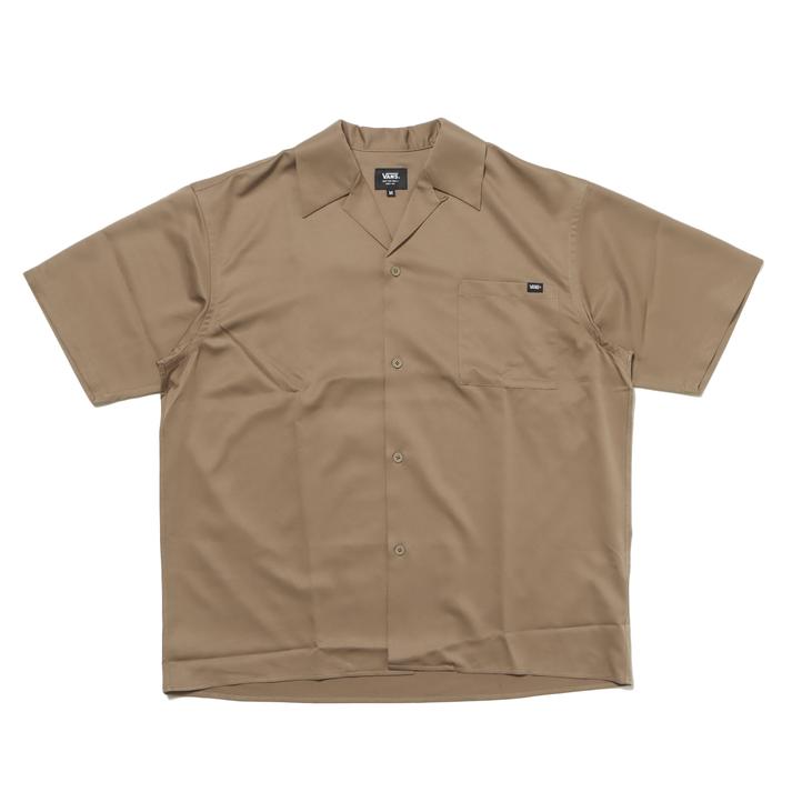 VANS�A�p���� �V���[�g�X���[�u OATMEAL