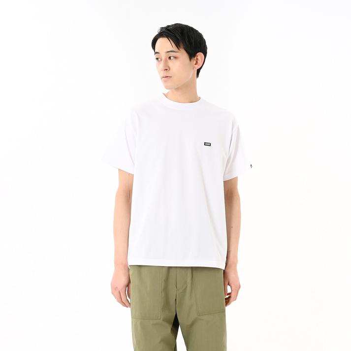 VANS �V���[�g�X���[�u WHITE