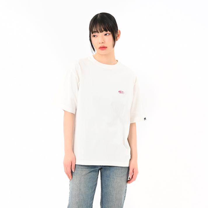 VANS �V���[�g�X���[�u OFF-WHITE