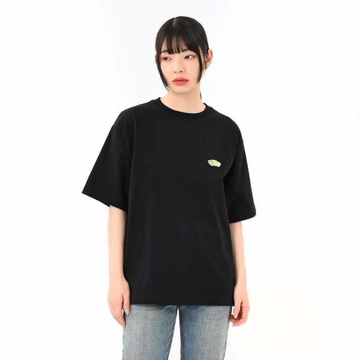 VANS �V���[�g�X���[�u BLACK