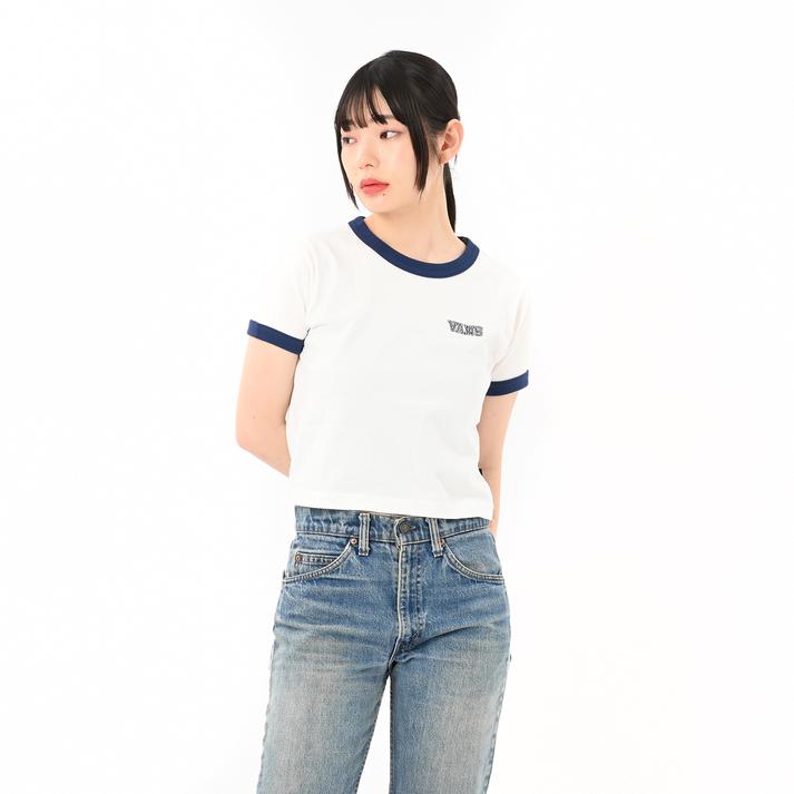 VANS �V���[�g�X���[�u BLUE