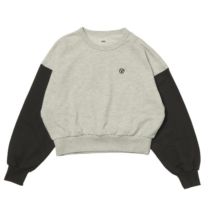 VANS �X�E�F�b�g�N���[ TOP GRY