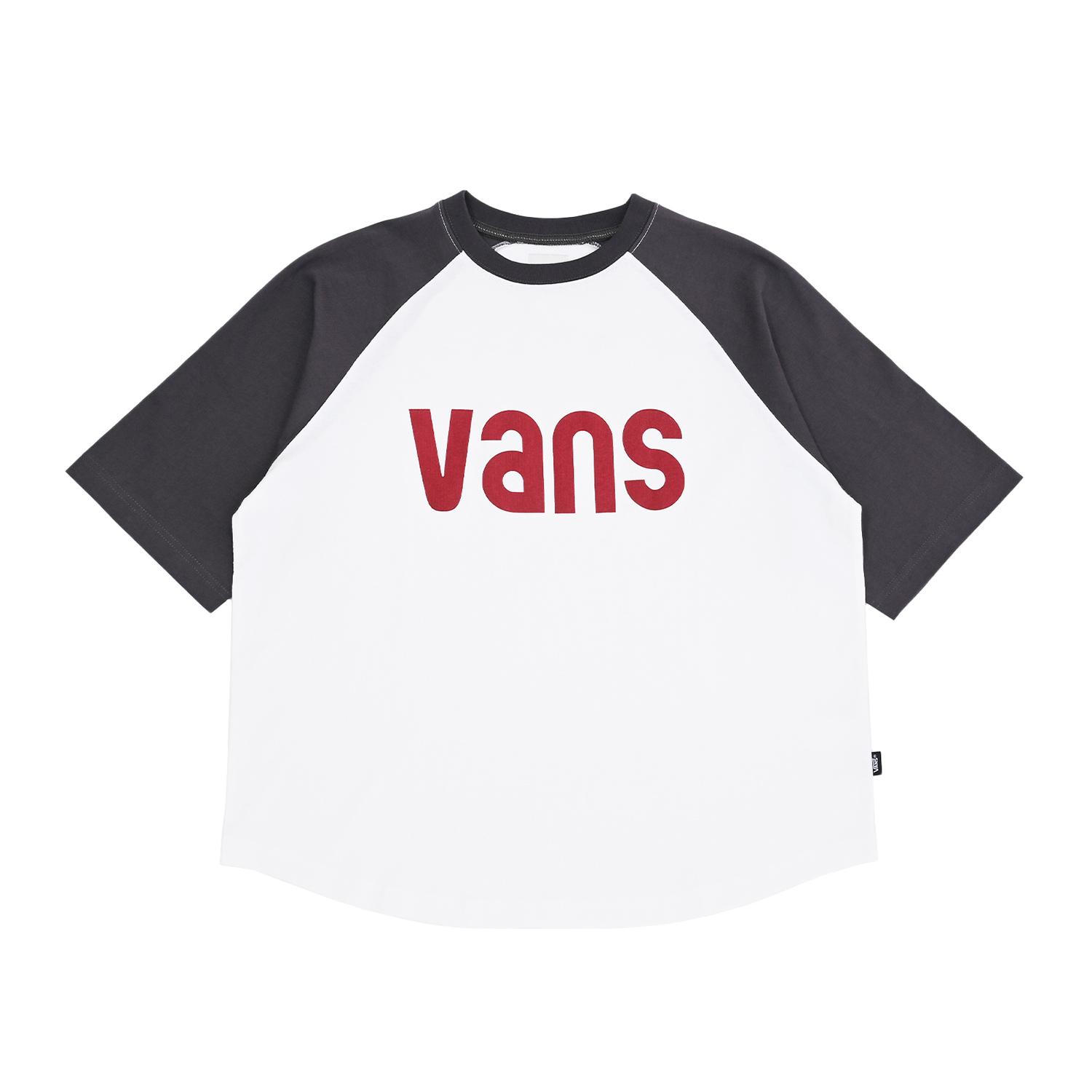 VANS】 ヴァンズ W Raglan Sleeve LOGO Tee ロングスリーブ