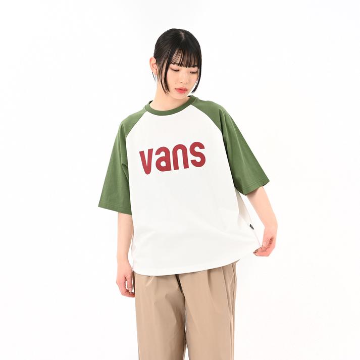 VANS �����O�X���[�u GREEN