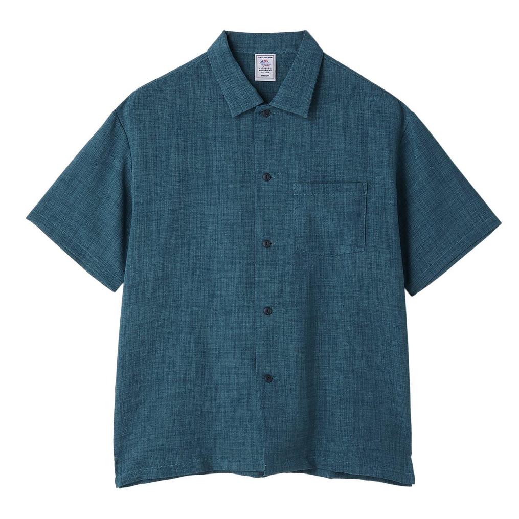  JEMORGAN J.E.MORGAN Tech Linen Open Collar S/S Shirts OSHMAN'S SMU画像6