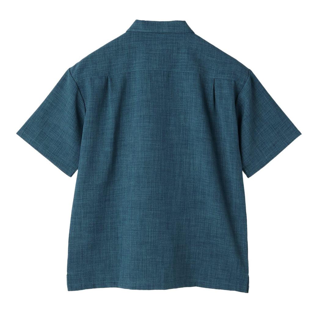  JEMORGAN J.E.MORGAN Tech Linen Open Collar S/S Shirts OSHMAN'S SMU画像5