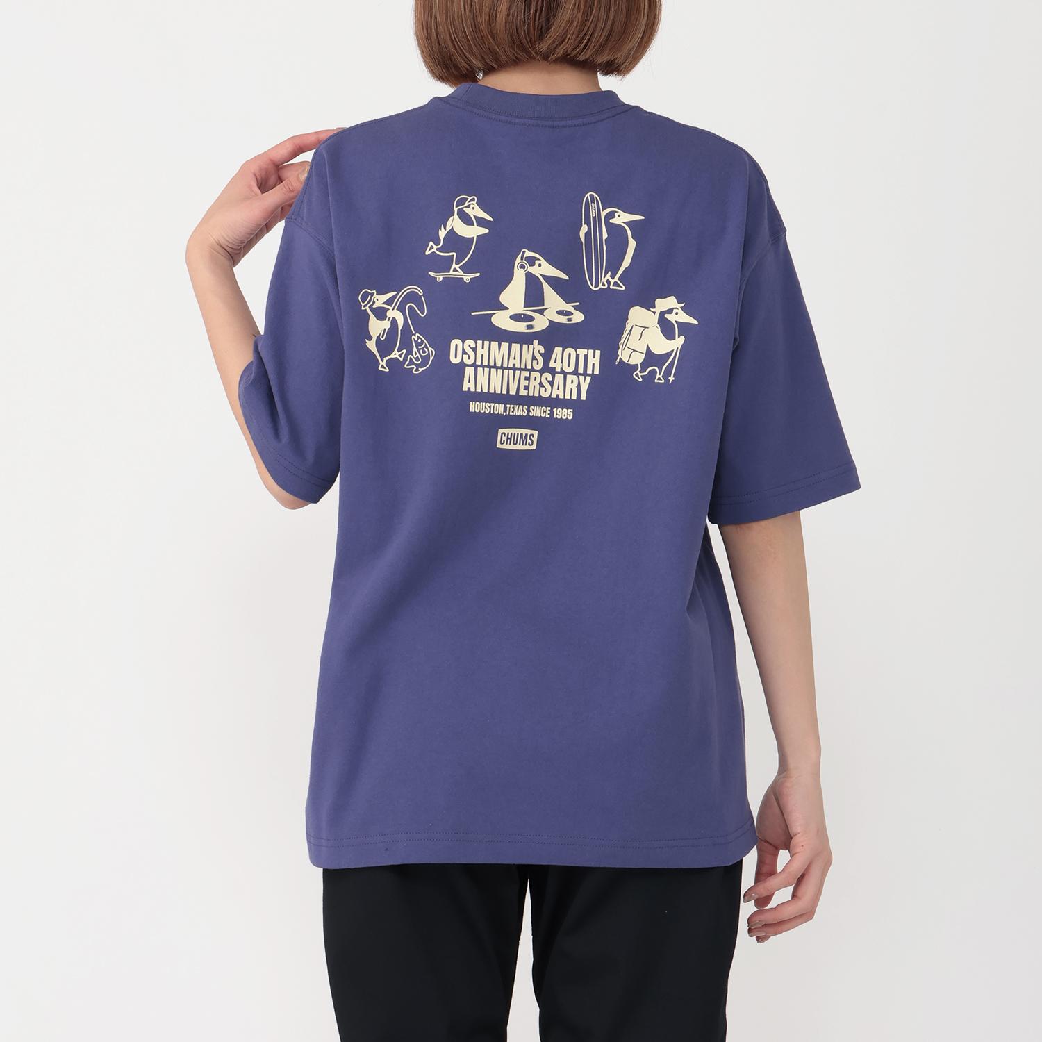 CHUMS 【オンライン限定価格】 W's Active Booby T-Shirt OSHMAN'S SMU