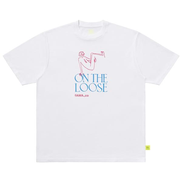 loosejoints オン ザ ルーズ S/S TEE ホワイト M