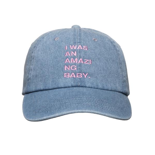 loosejoints アメージングベイビー ベースボールキャップ ブルー F