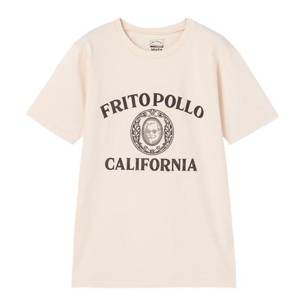 MIXTA クルーネックプリントTシャツ  Frito Pollo