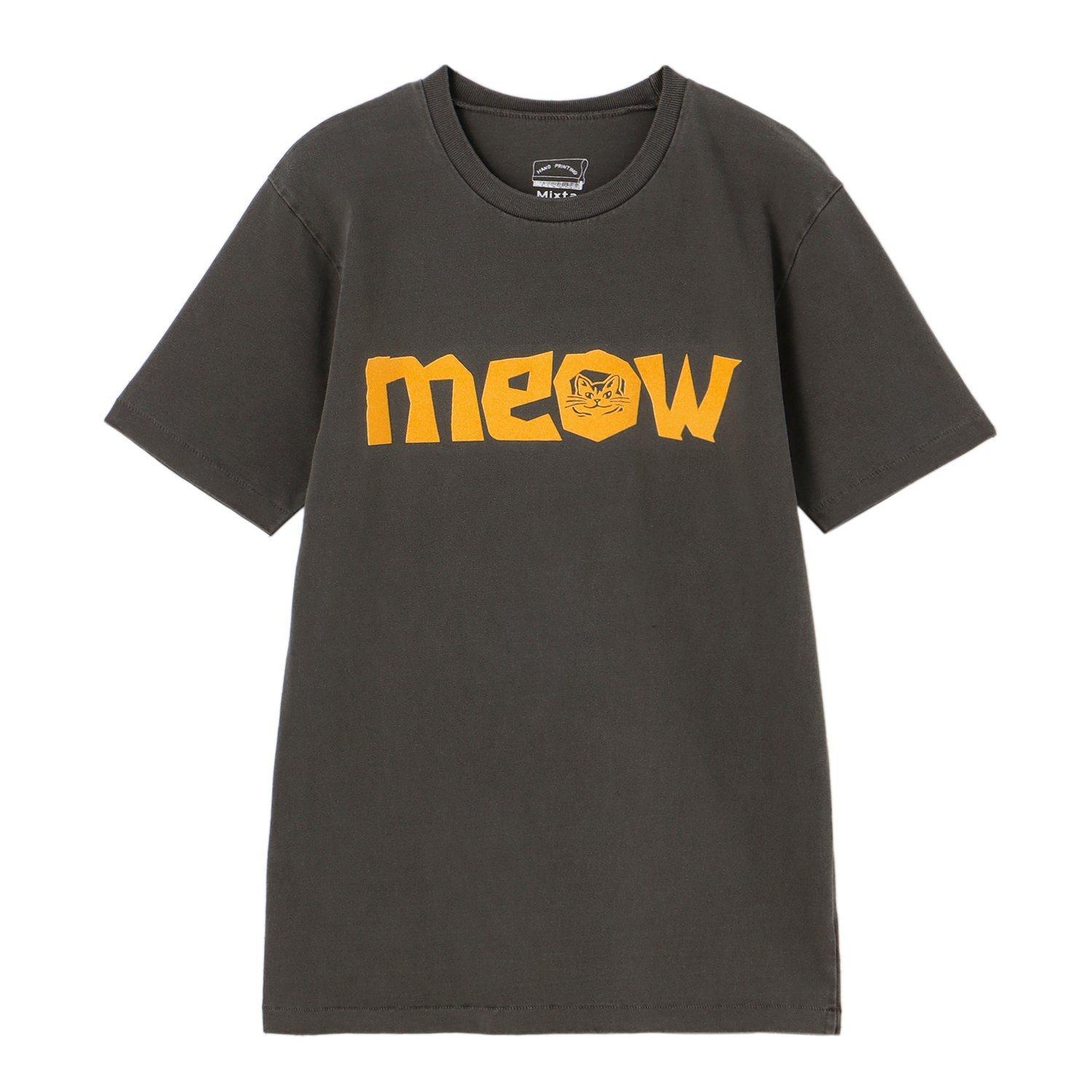 MIXTA MIXTA Crew Neck Print Tee Meow｜OSHMAN'S ONLINE 公式通販