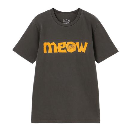 MIXTA クルーネックプリントTシャツ Meow