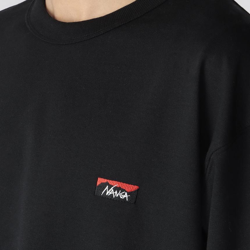 NANGA NANGA Eco Hybrid Box Logo Embroidery L/S Tee｜OSHMAN