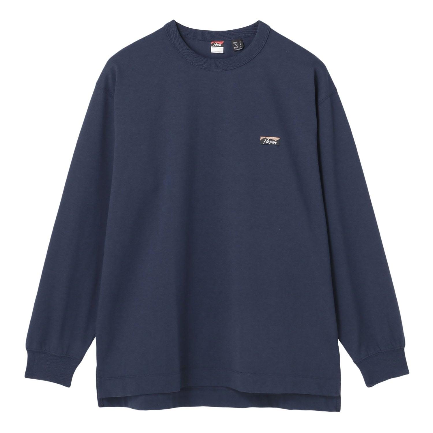 NANGA NANGA Eco Hybrid Box Logo L/S Tee｜OSHMAN'S ONLINE 公式通販