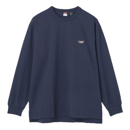 NANGA エコハイブリッド ボックスロゴ ロングスリーブTシャツ