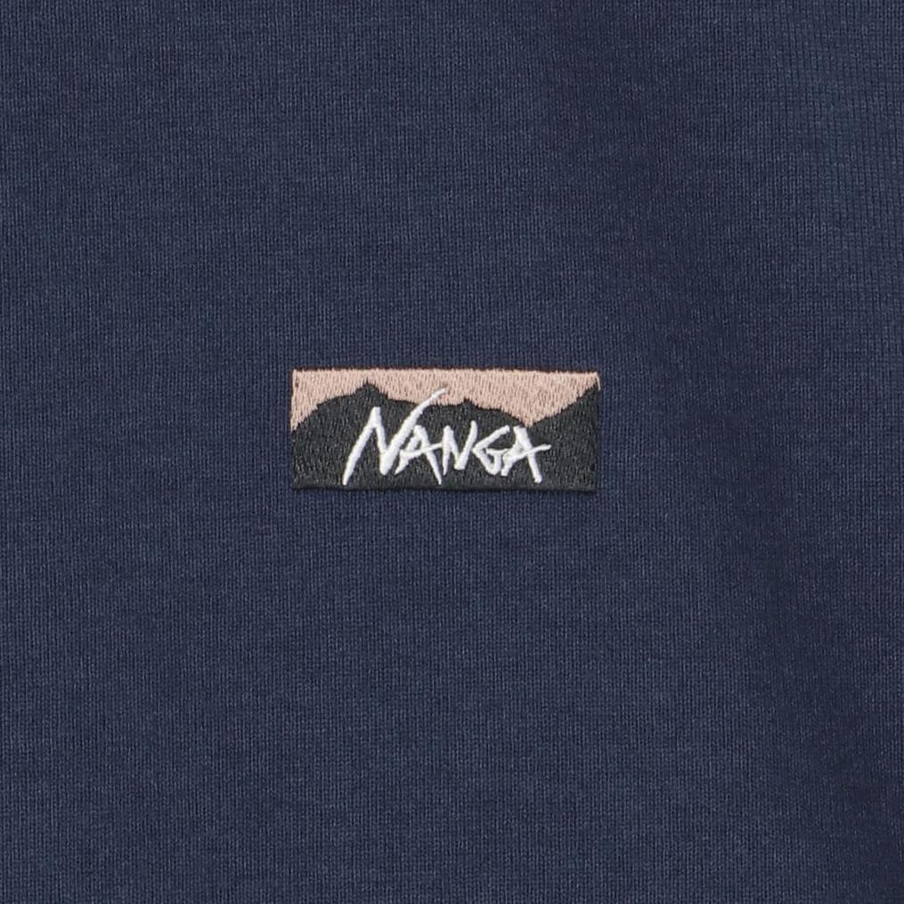  NANGA NANGA Eco Hybrid Box Logo L/S Tee画像4