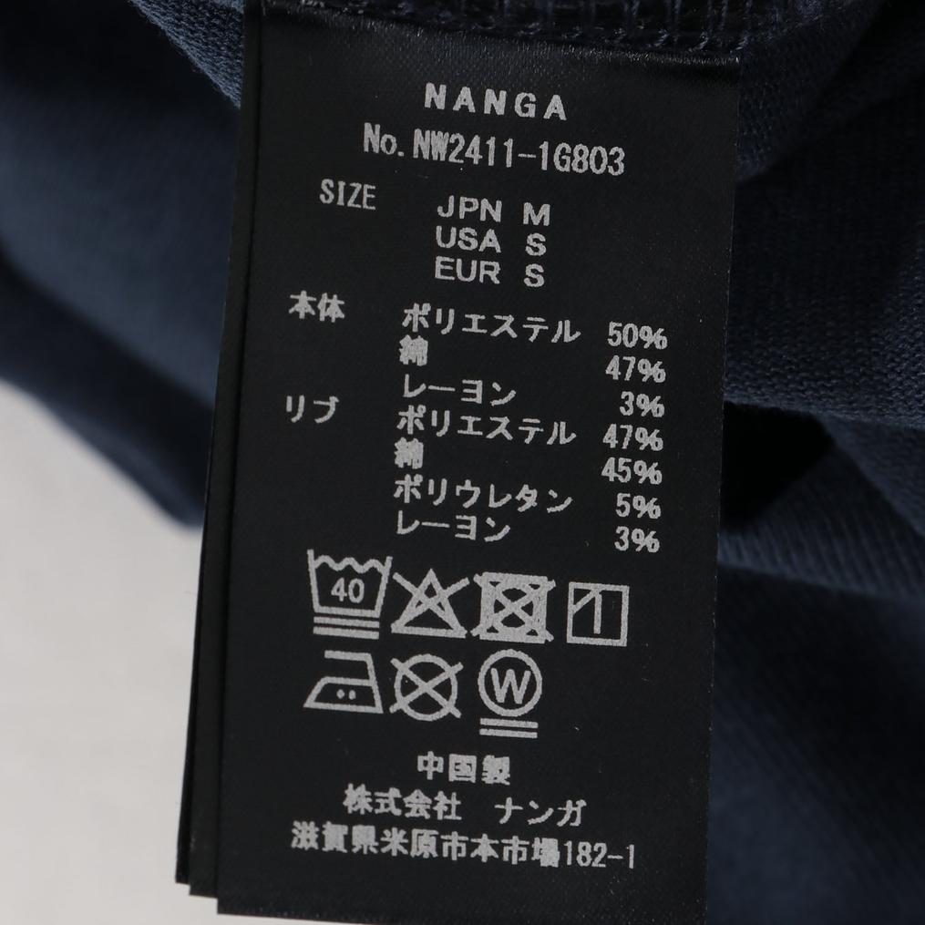  NANGA NANGA Eco Hybrid Box Logo L/S Tee画像5