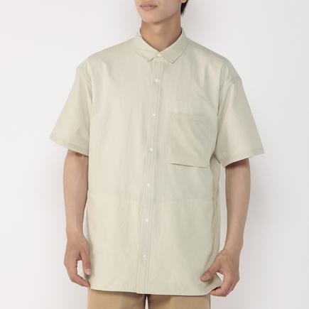 NANGA ドットエアコンフィーショートスリーブシャツ