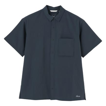 NANGA ドットエアコンフィーショートスリーブシャツ