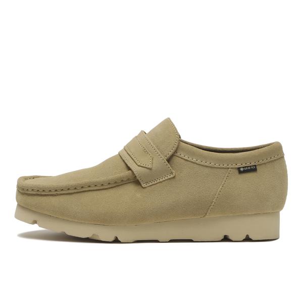 CLARKS ワラビーローファー ゴアテックス ベージュ 24cm