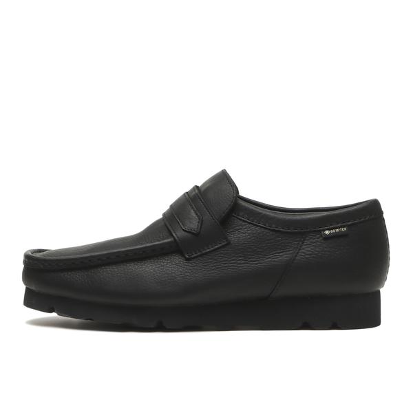 CLARKS ワラビーローファー ゴアテックス ブラック 24cm