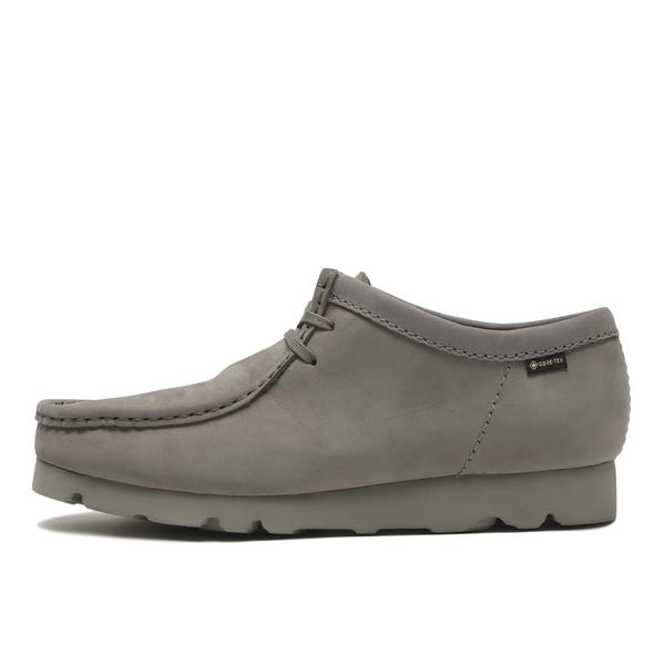 CLARKS ワラビー ゴアテックス グレー 24cm