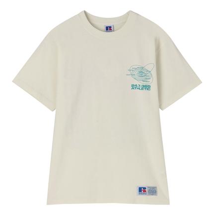 RUSSELL ユニバースグラフィック S/S Tシャツ