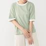  Healthknit HEALTH KNIT W's TOMPKINS S/S Ringer Tee画像1
