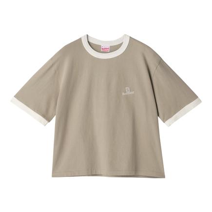Healthknit ウィメンズトンプキンスショートスリーブリンガーTシャツ