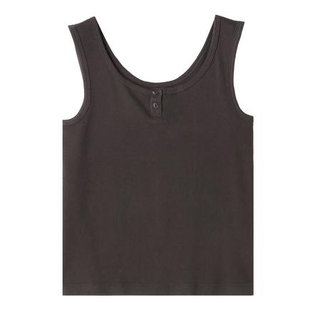 Healthknit チューブラリブヘンリー 2ウェイタンクトップ