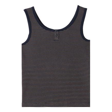 Healthknit チューブラリブヘンリー 2ウェイタンクトップ