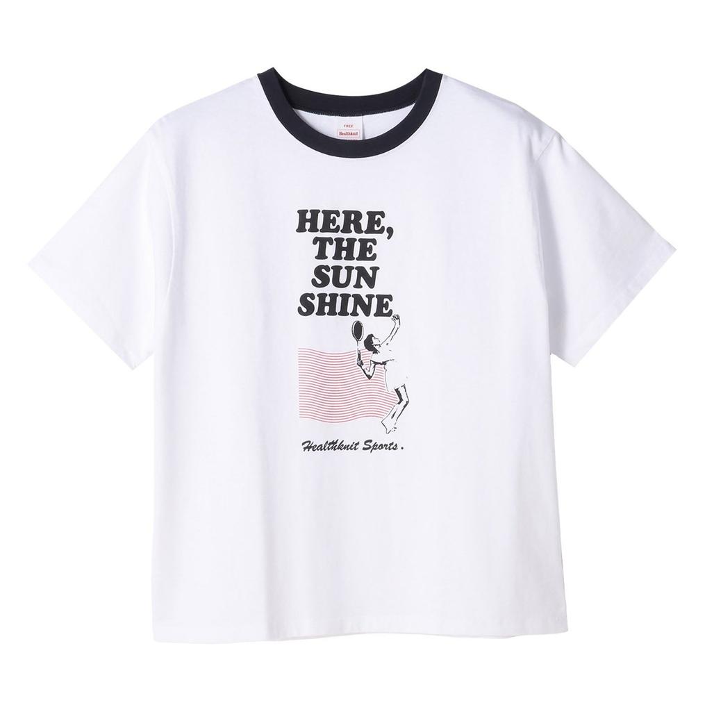  Healthknit HEALTH KNIT S/S Print Ringer Tee画像1