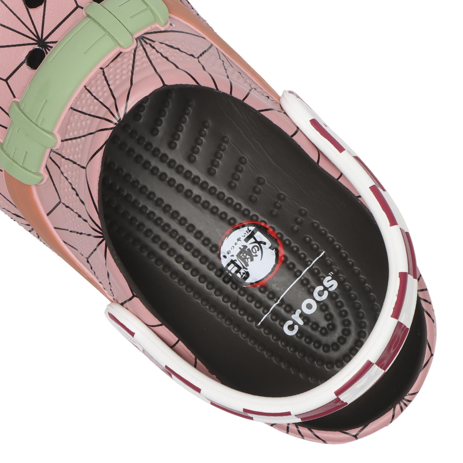 New Balance 子どもシューズ ベージュ/ピンク 13.5cm crocs】 クロックス DEMON SLAYER NEZUKO CLOG 「鬼滅の刃」禰