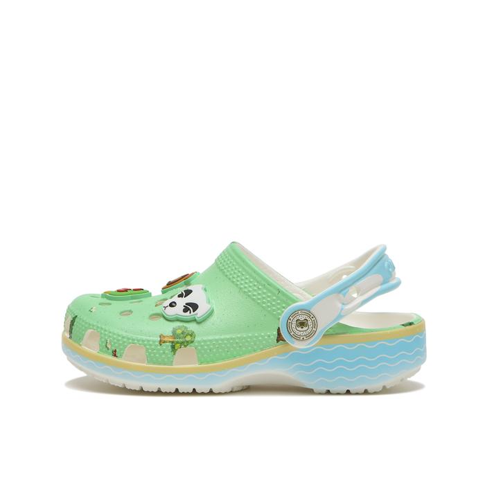 �y���������z �L�b�Y �ycrocs�z �N���b�N�X 18-21 ANIMALCROSSCLASSICCLOG K �L�b�Y �u�ǂ��Ԃ̐X�v �N���V�b�N �N���b�O 210113-90H MULTI 21cm