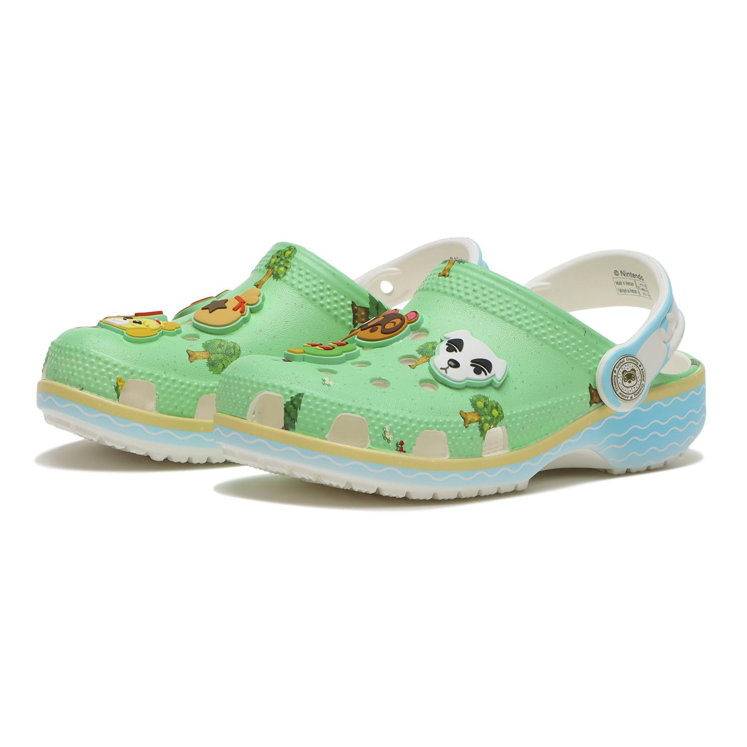 キッズ 【crocs】 クロックス 18-21 ANIMALCROSSCLASSICCLOG K