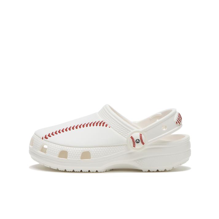 yz LbY ycrocsz NbNX 18-21 KIDSCLASSICBASEBALL CLOG LbY NVbN x[X{[ NbO 211259-100 WHITE 21cm