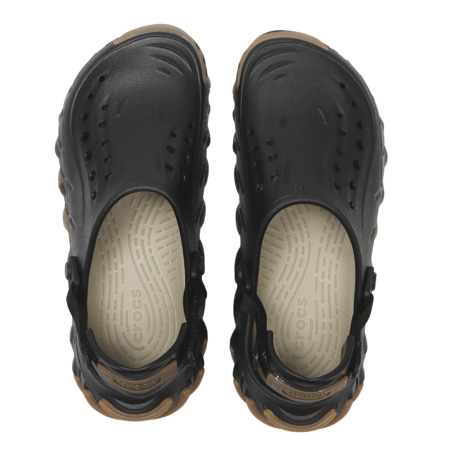 【crocs】 クロックス ECHO GUM RO CLOG BLACK 国内発送 crocs Echo Clog Black （クロックス エコー クロッグ-ブラック