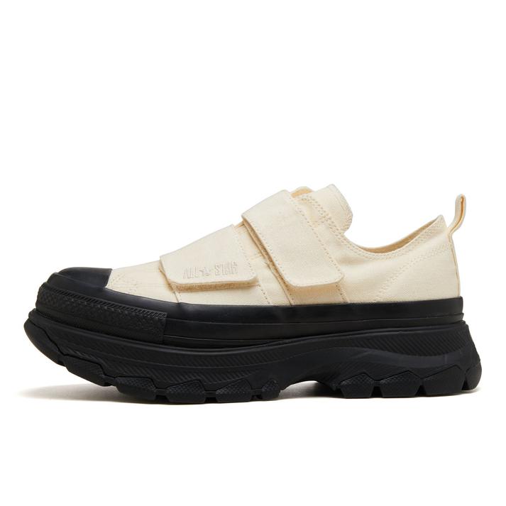 CONVERSE �I�[���X�^�[ �g���b�N�E�G�[�u V-2 OX ECRU/BLACK