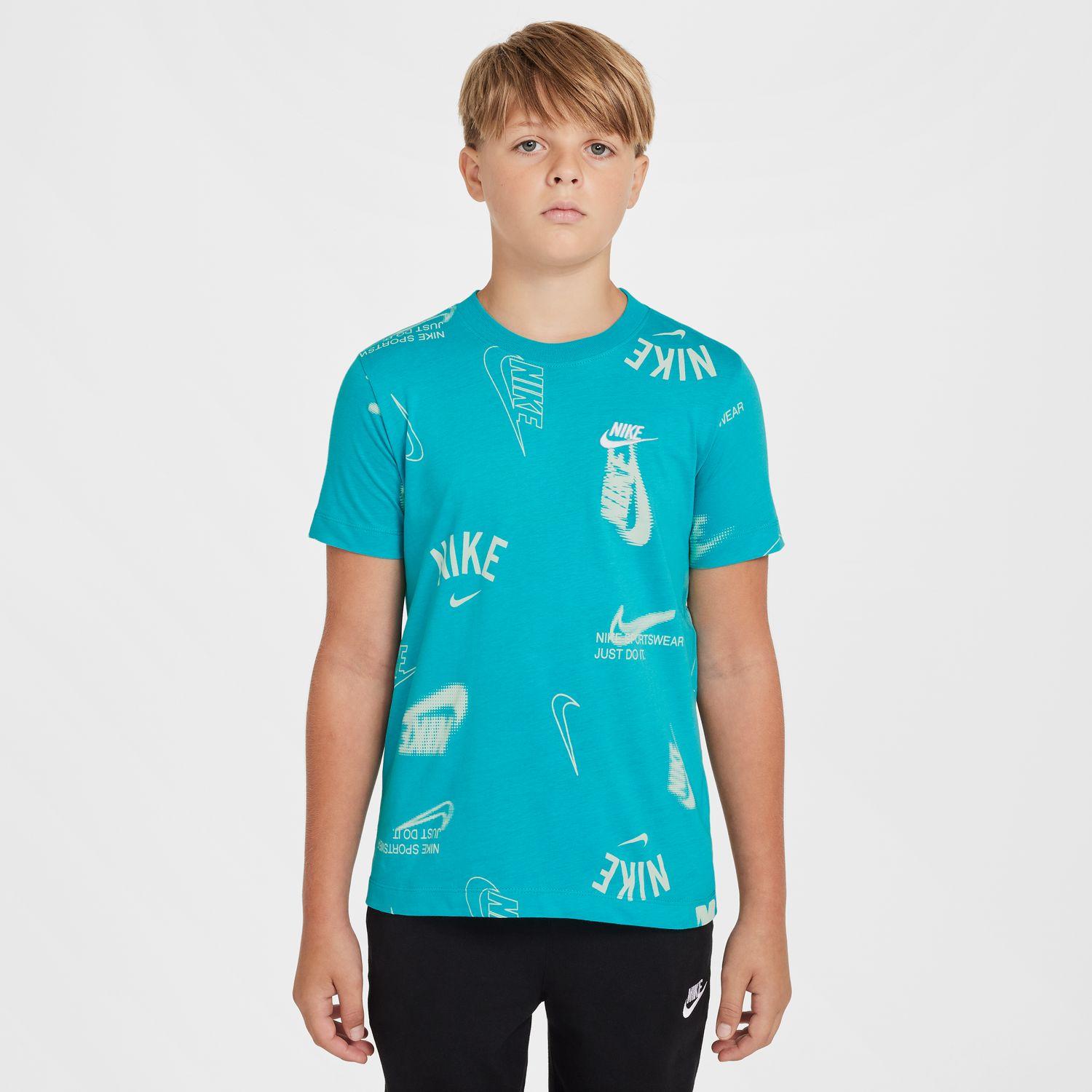 キッズ 【NIKE】 ナイキ K TEE CLUB ENERGY AOP ショートスリーブ