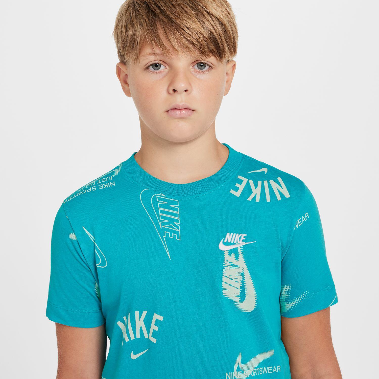キッズ 【NIKE】 ナイキ K TEE CLUB ENERGY AOP ショートスリーブ