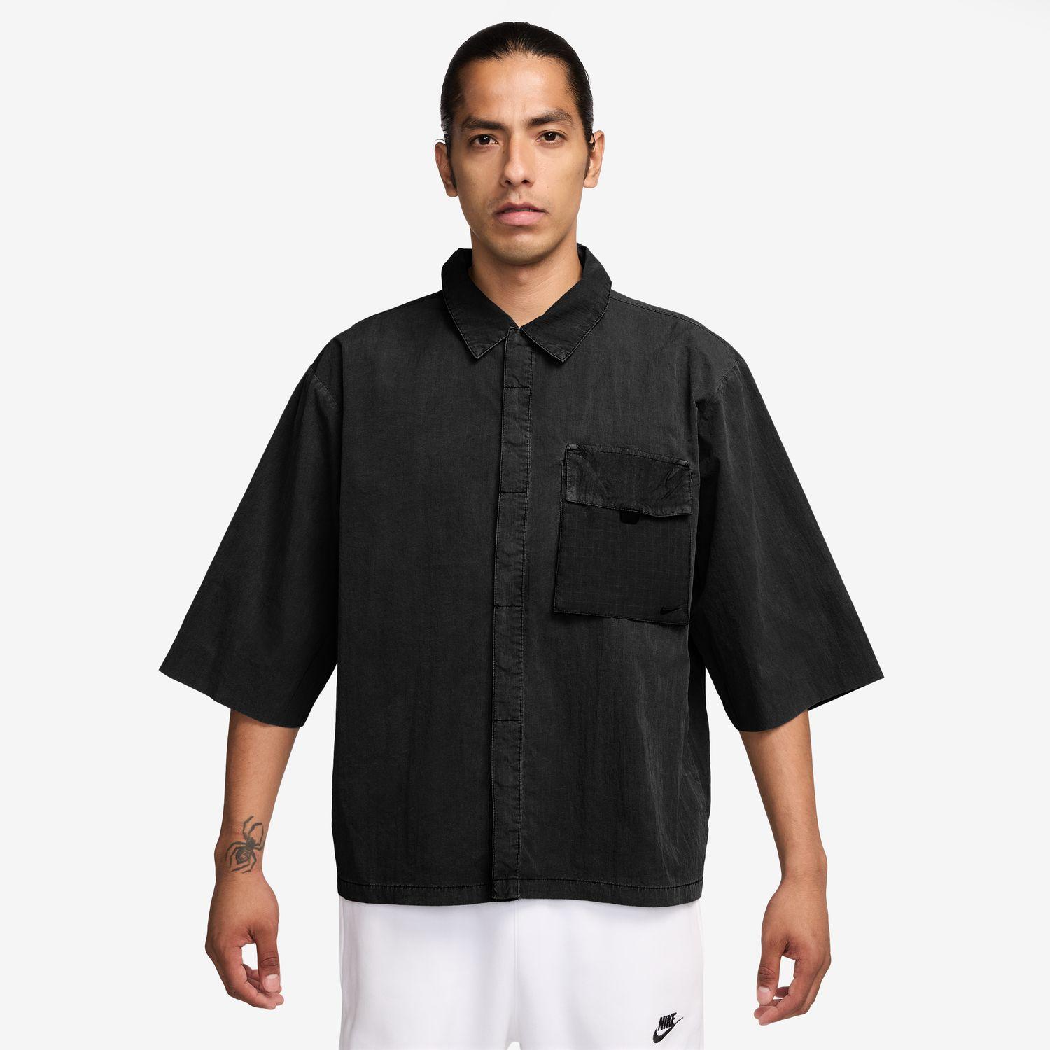 NIKE M TCH WVN TOP WASH LTARMY/BLK 国内発送 NIKE】 ナイキ M TCH WVN TOP WASH ロングスリーブ HJ2955