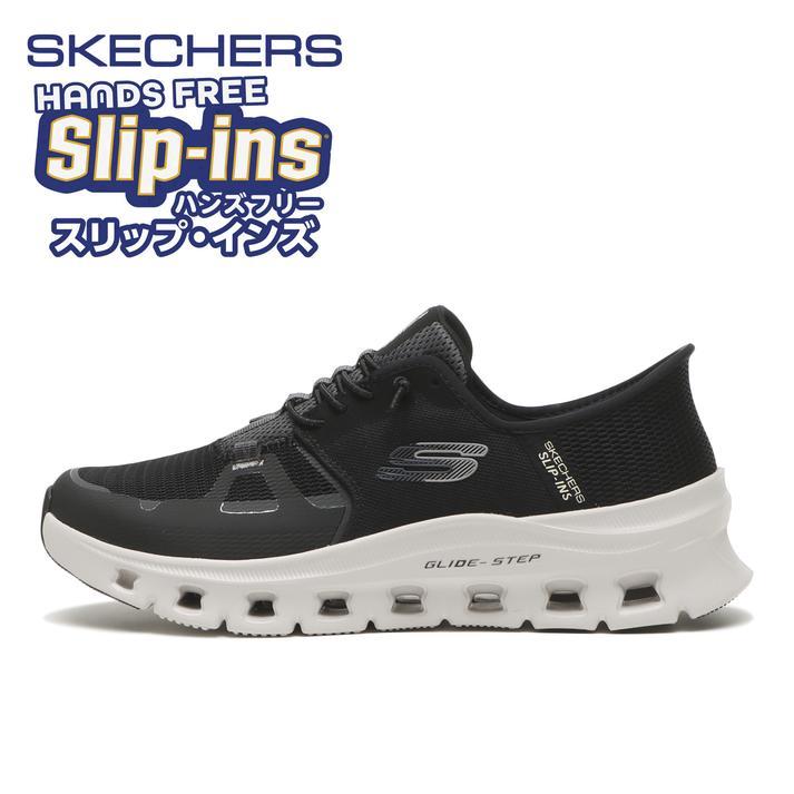 yz ySKECHERSz XPb`[Y GLIDE-STEP PRO OChXebv_v 232930 BLK 28cm
