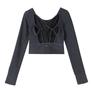  BILLABONG BILLABONG W's L/S Active Rib Bra Tee画像3