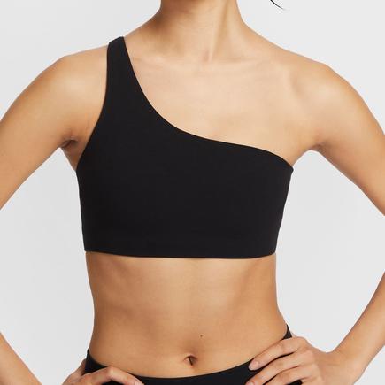 NIKE ゼンビーアシンメトリカルライトサポートパッディドスポーツブラ