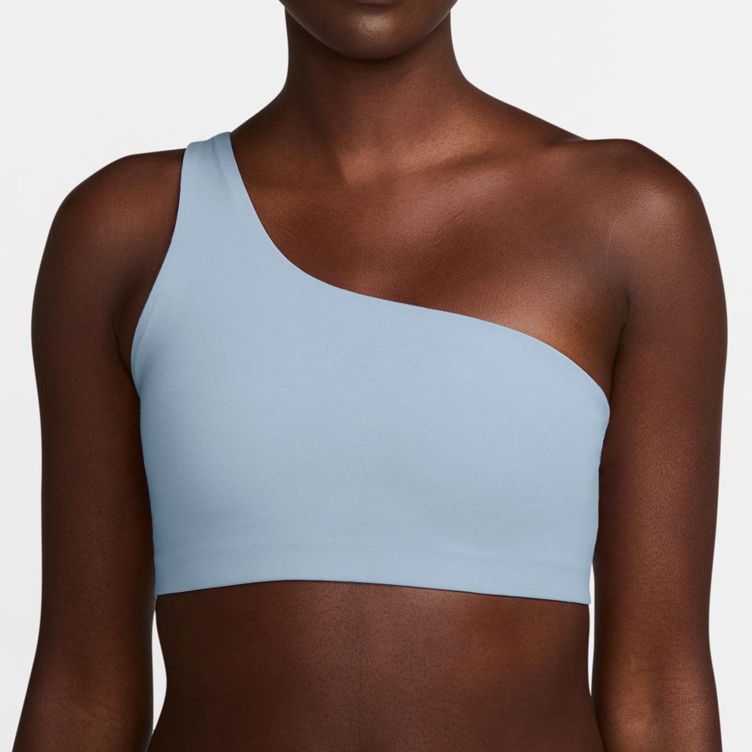 NIKE NIKE Zenvy Asymmetrical Lightsupport Padded Sports Bra